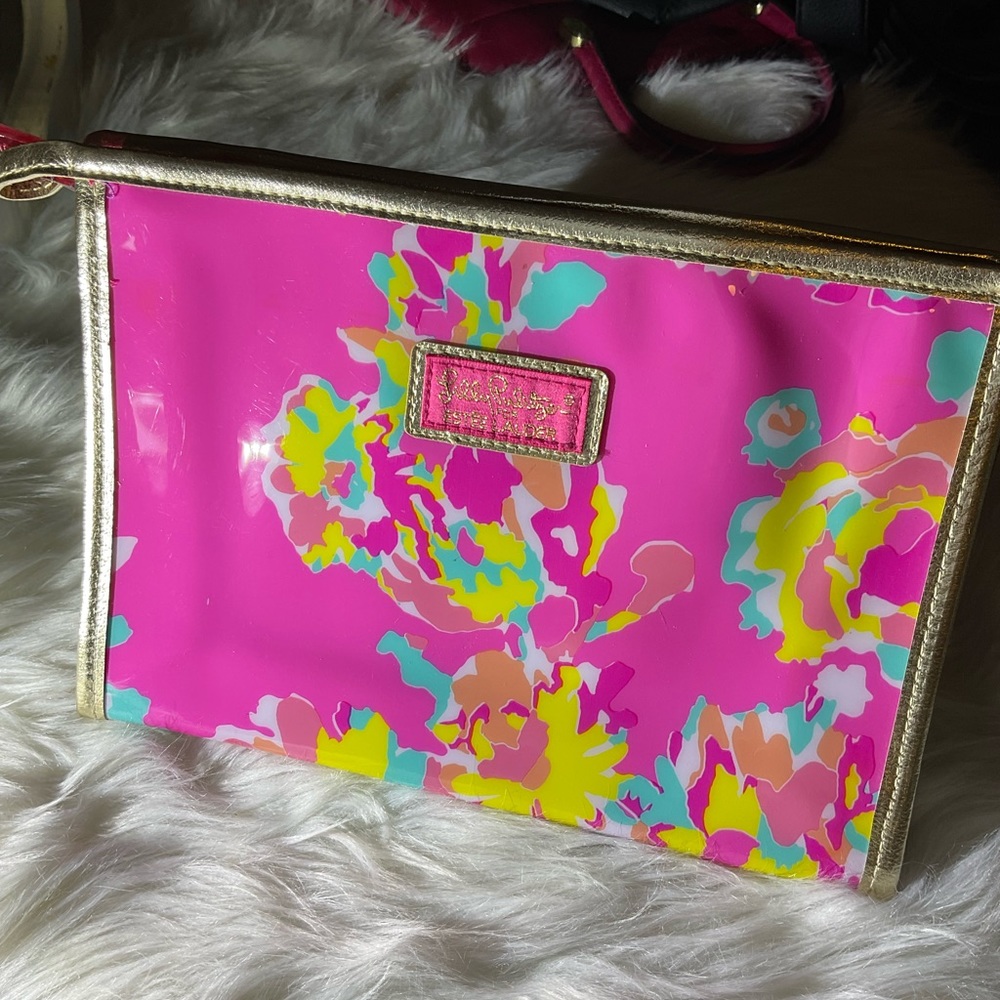 Lilly Pulitzer makeup bag